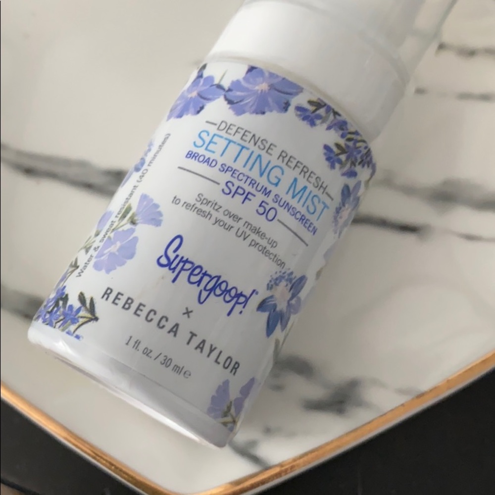 NWT Supergoop x Rebecca Taylor Setting Mist SPF 50